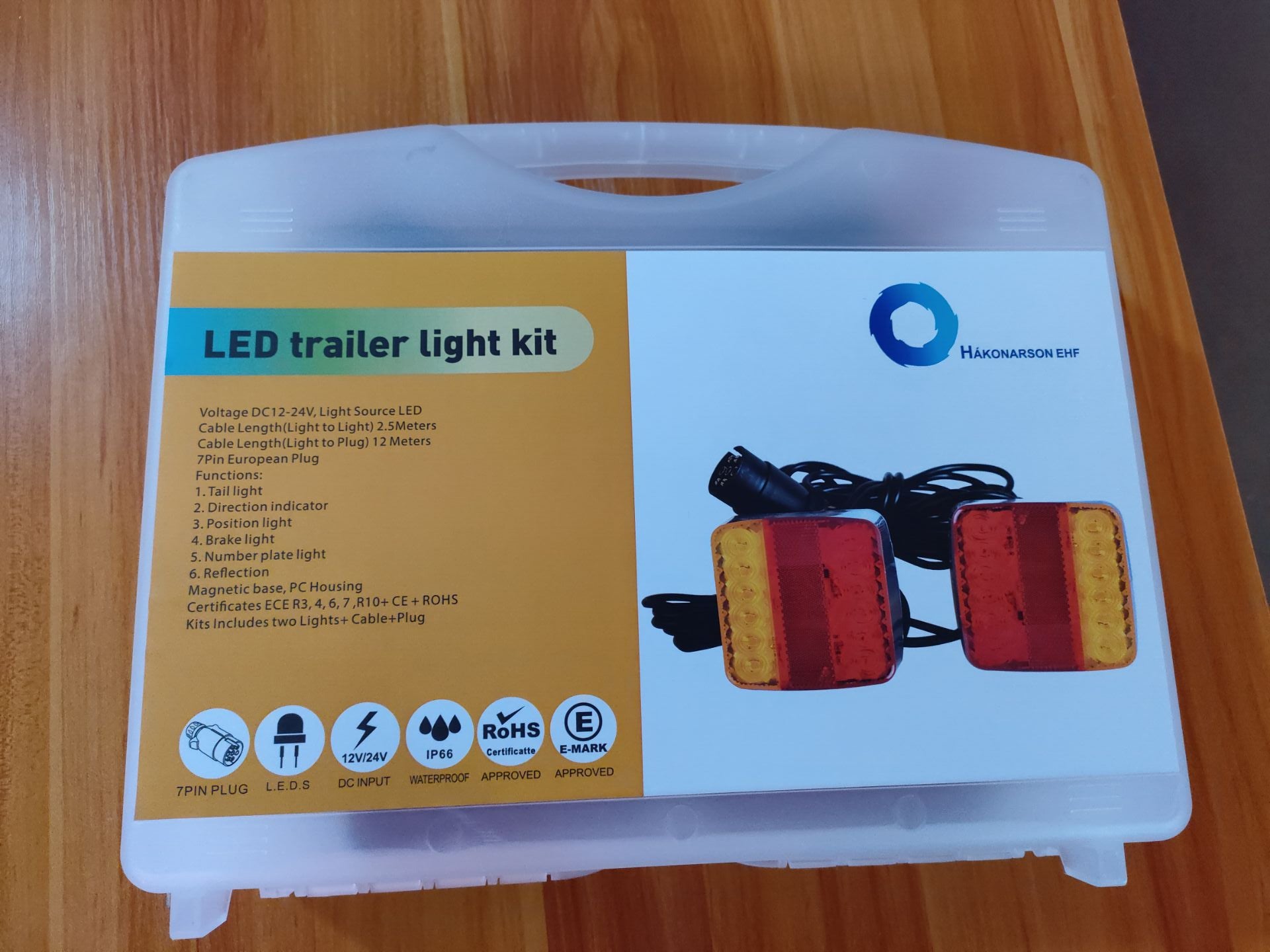 Ledljós fyrir kerrur og landbúnaðartæki.